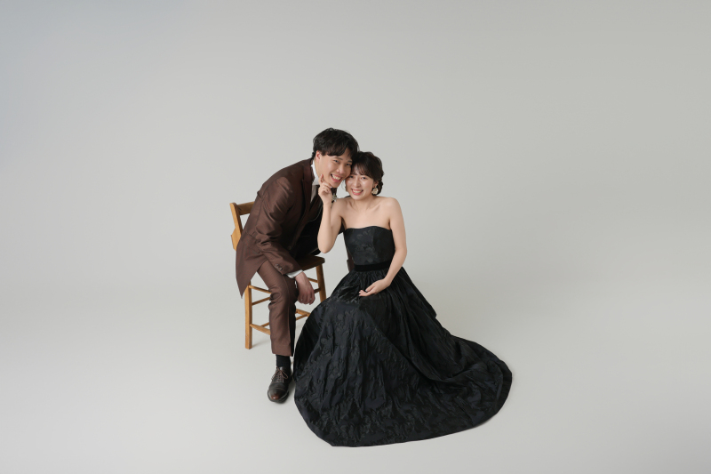 照れるおふたりも素敵