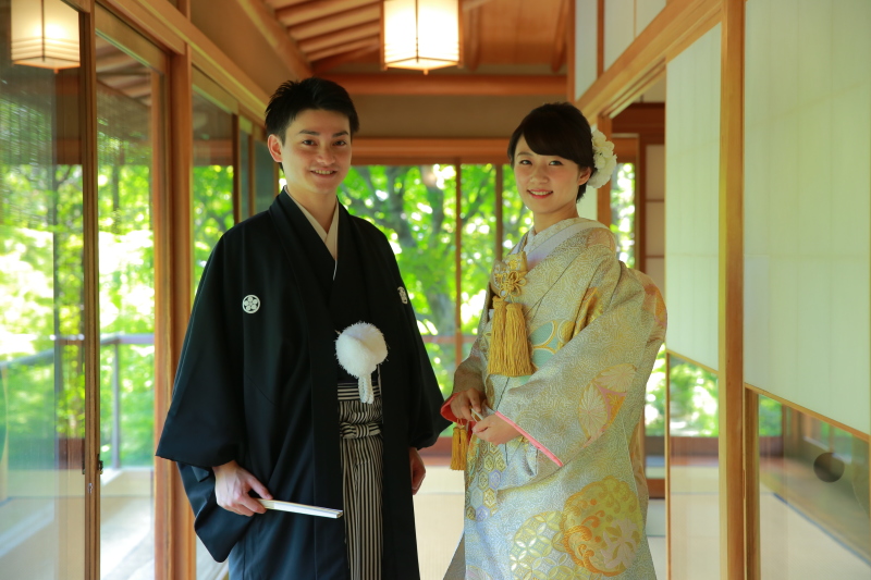 明るい和室です