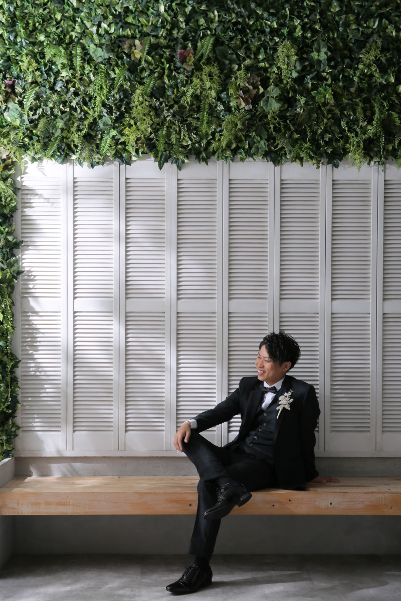 新郎様ソロショット