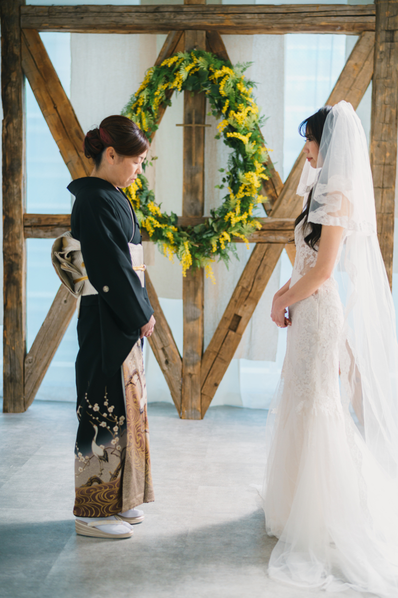 お母様とファーストミート