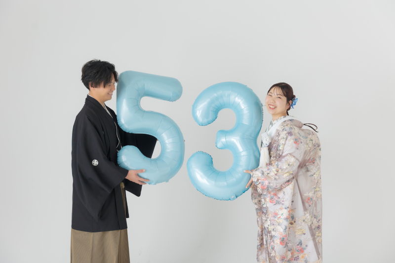 風船を持ってきていただき