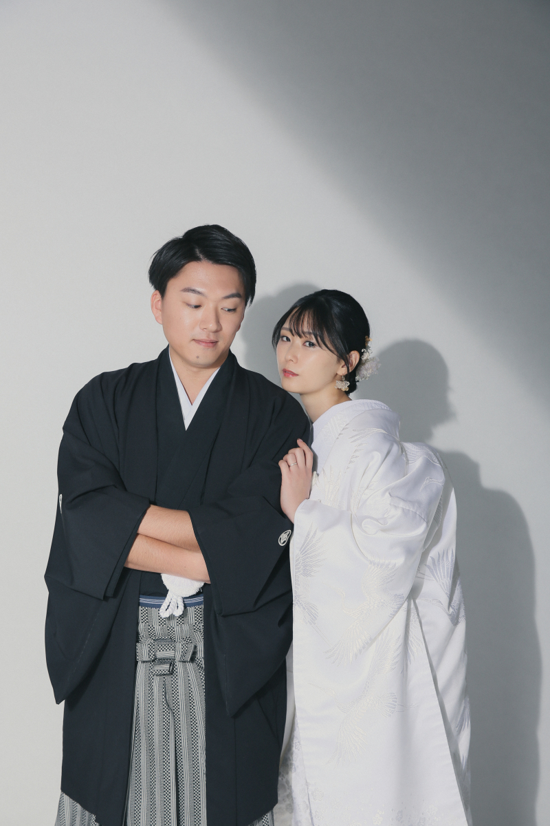 お二人で寄り添いショット