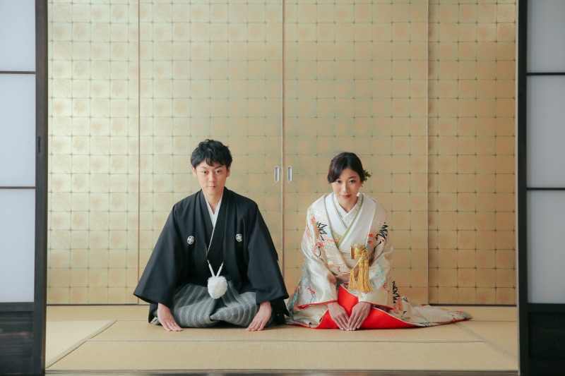 和装と洋装で落ち着いた撮影！