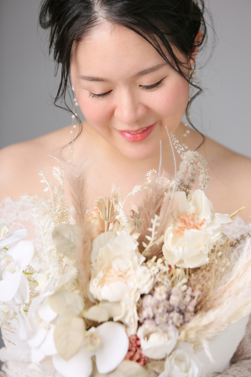 新婦様のソロショット