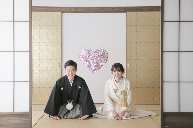 お辞儀のショット