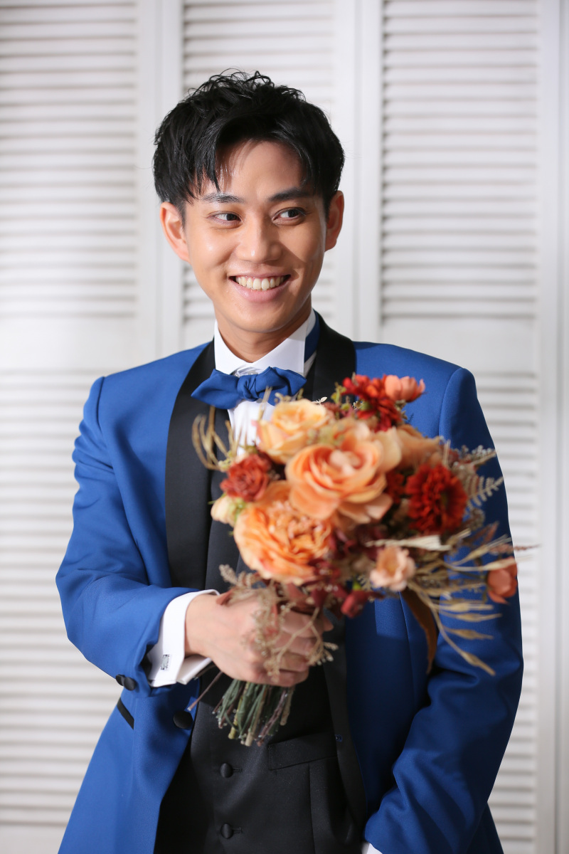 ご新郎様ソロショット