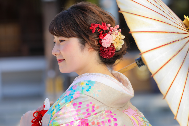 ご新婦様ソロカット!