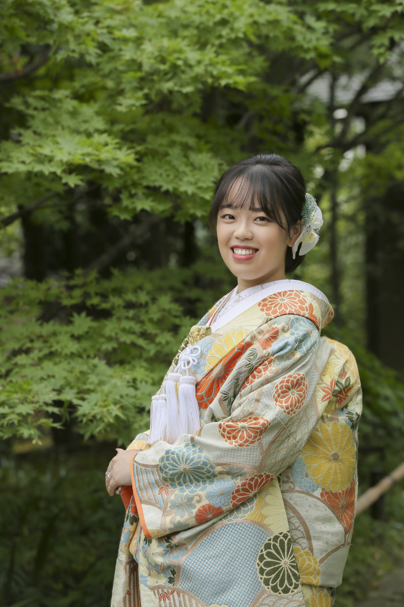 ご新婦様のソロショット。パート１