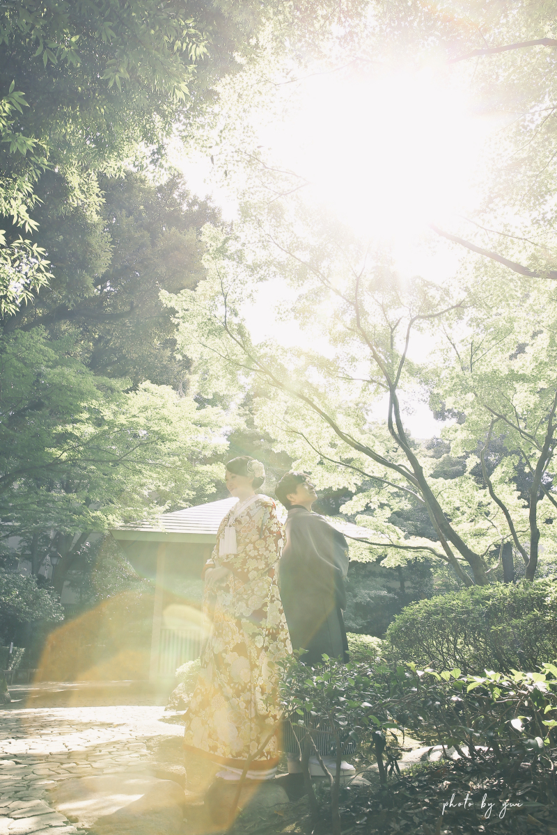 「日差しを浴びて」