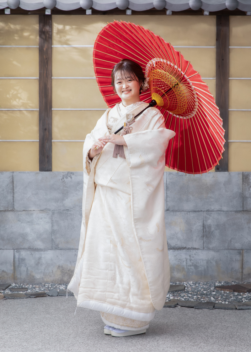 ご新婦様のソロカット！