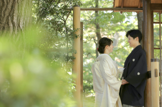 白無垢×和装ロケーション