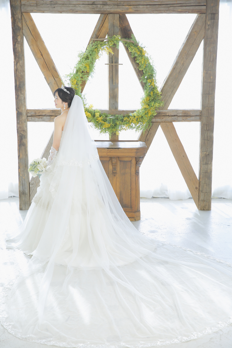 「後ろ姿もこだわって」