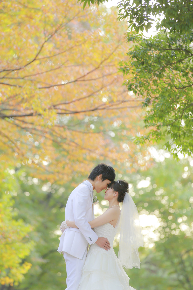 『紅葉＋おデコ』