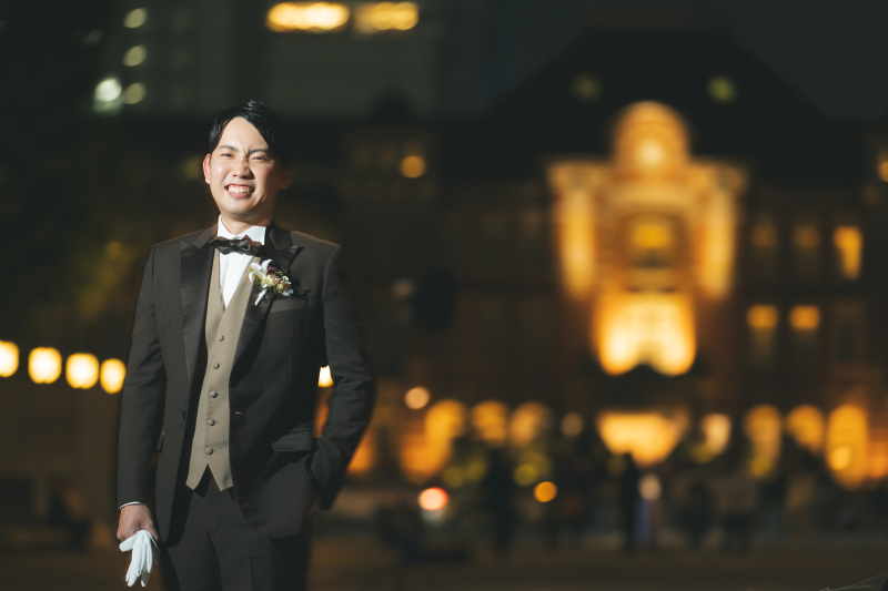 新郎様ソロショット