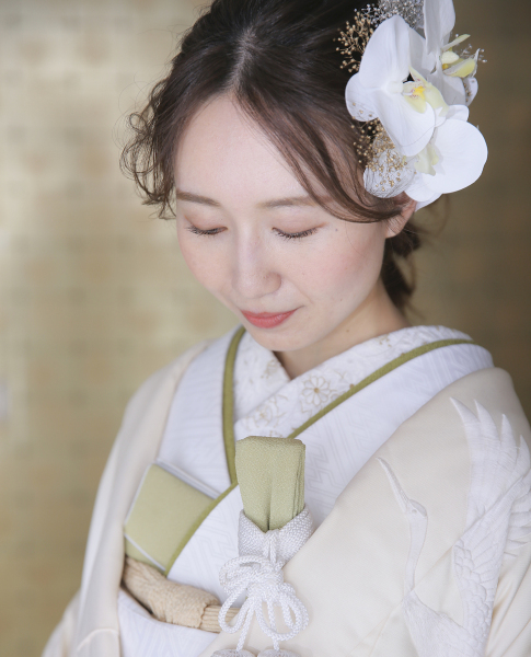 コーディネートとヘアメイク