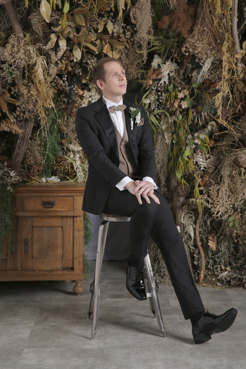 ご新郎様のソロショット。パート2