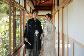 つきじ治作での和装撮影