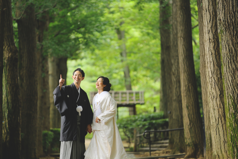 「雨上がりの大田黒公園」