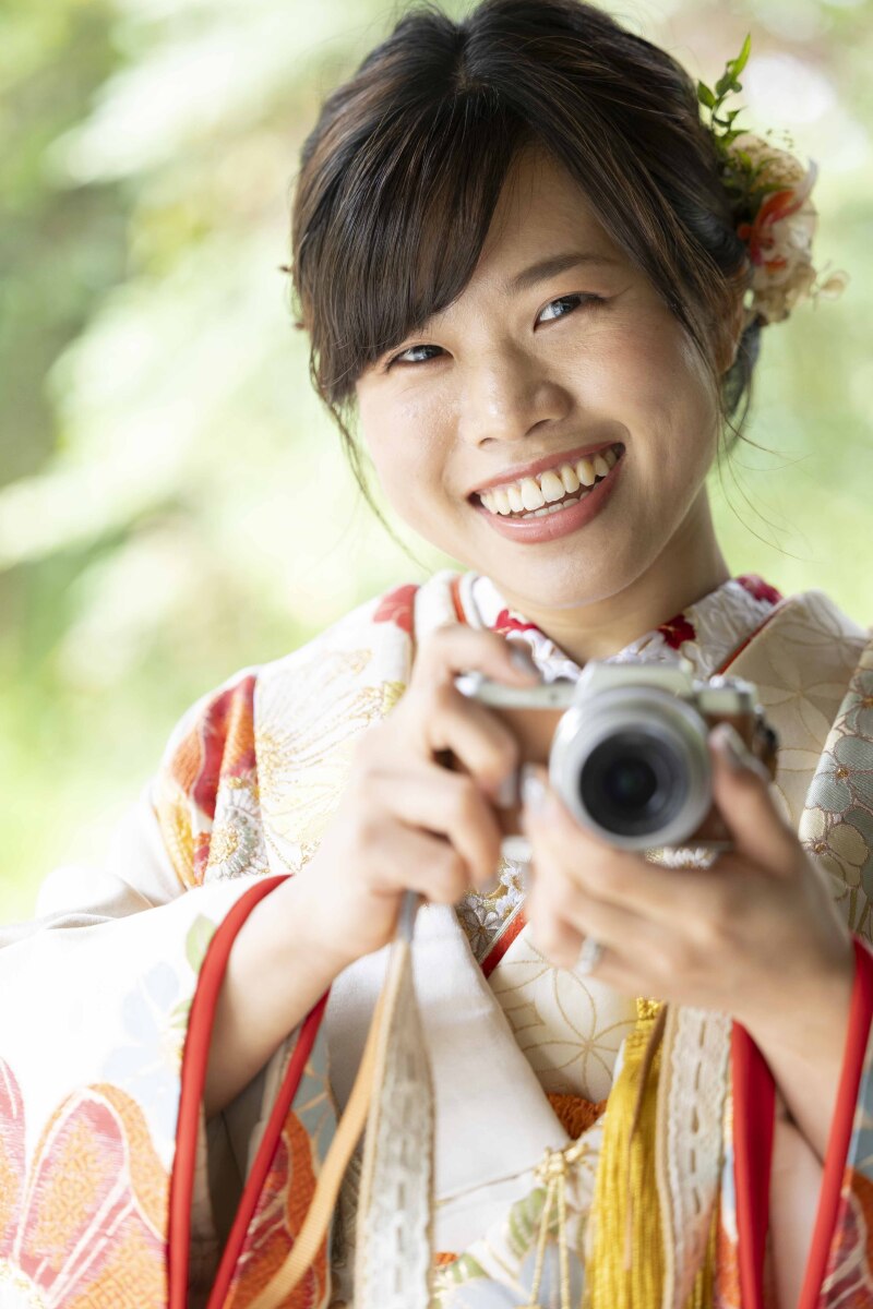 ご新婦様のソロショット