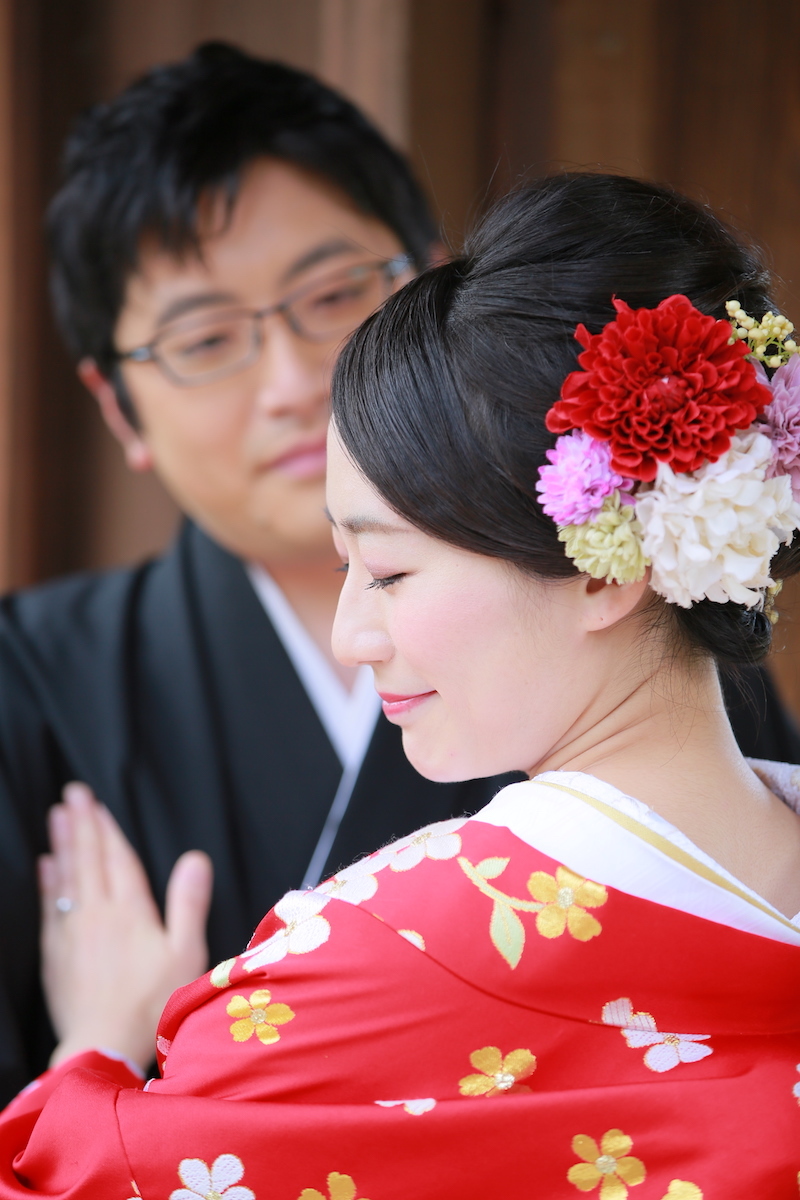 『横顔＋優しい眼差し』