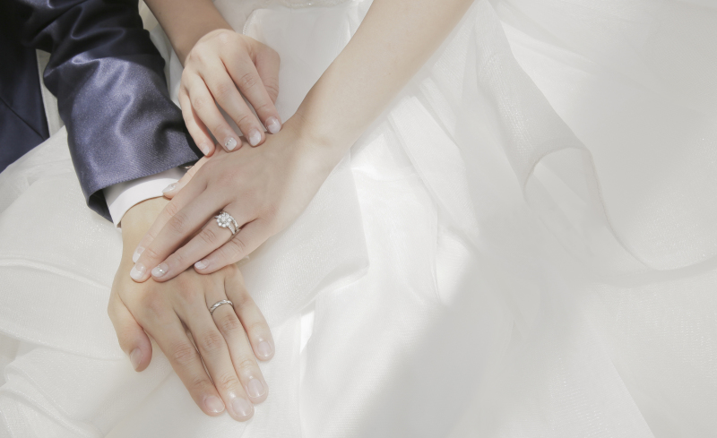 手元もきれいに。