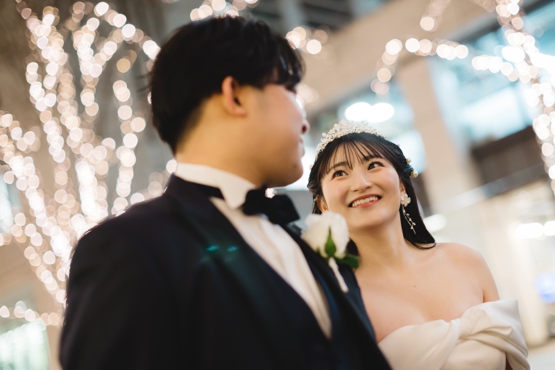 最後はイルミネーションと