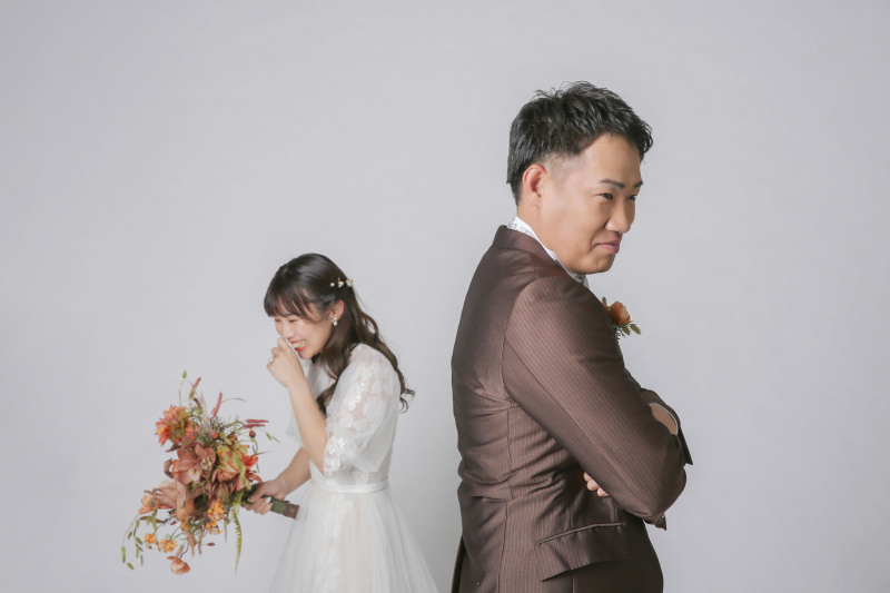 2ショット撮影中