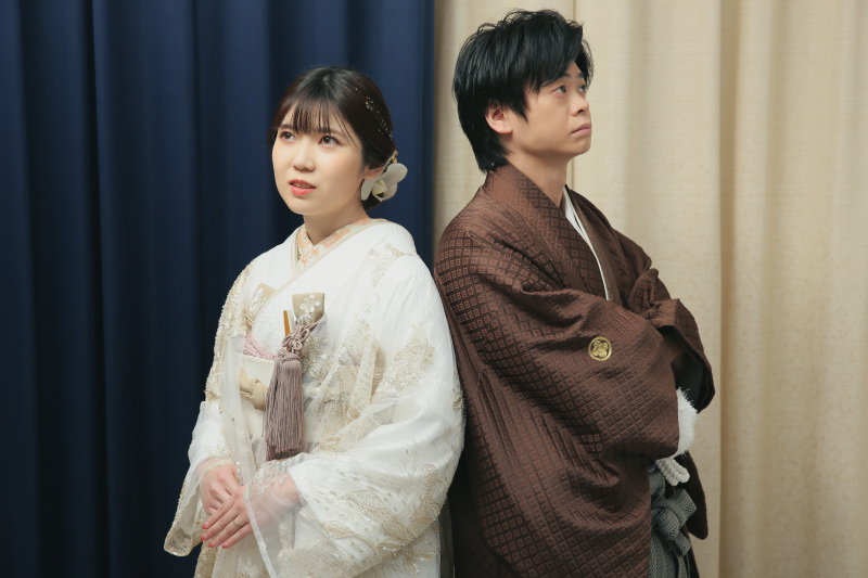 屋内庭園で3着プラン♪