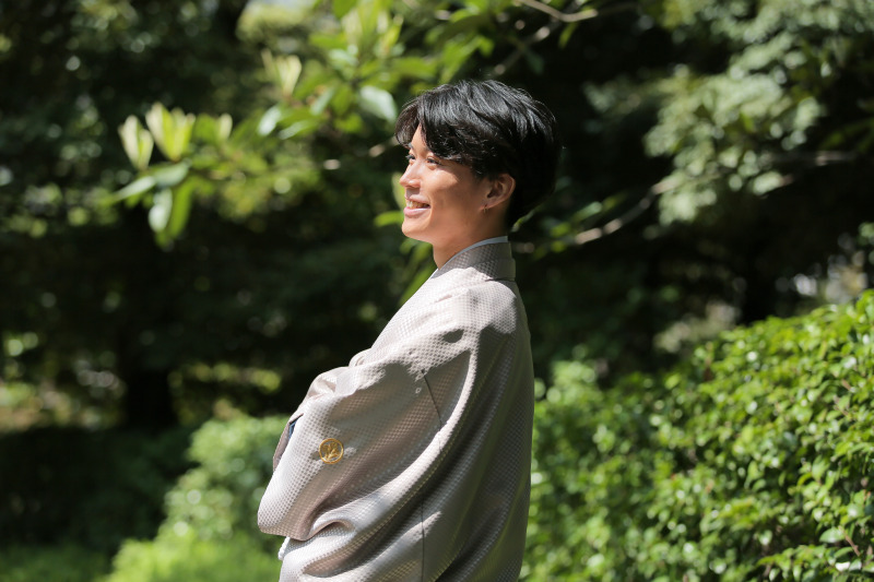 ご新郎様ソロショット