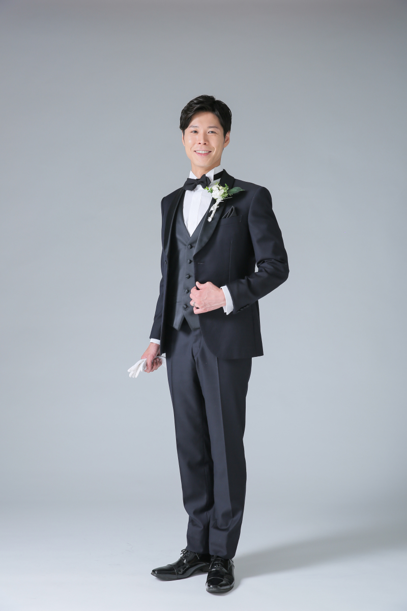 新郎様もソロカット