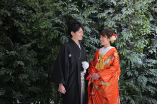 和装屋内庭園ロケーションフォト