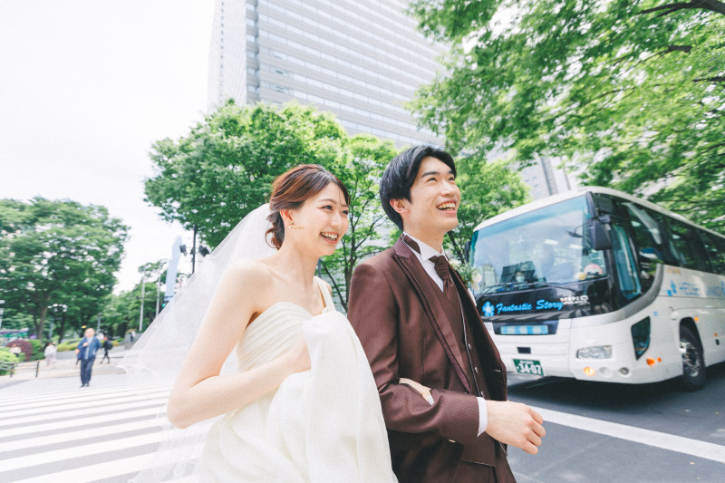 ナチュラルな写真は新宿周遊プランで！