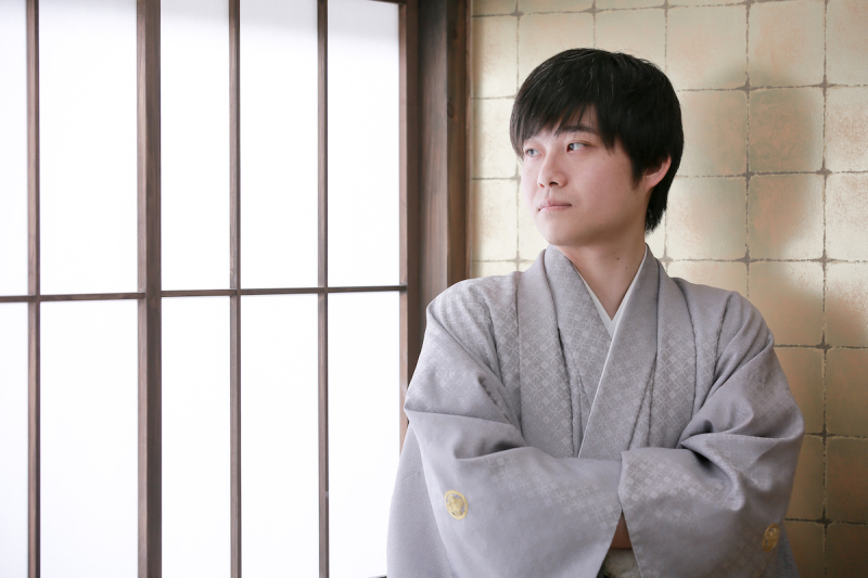 外を眺めながら