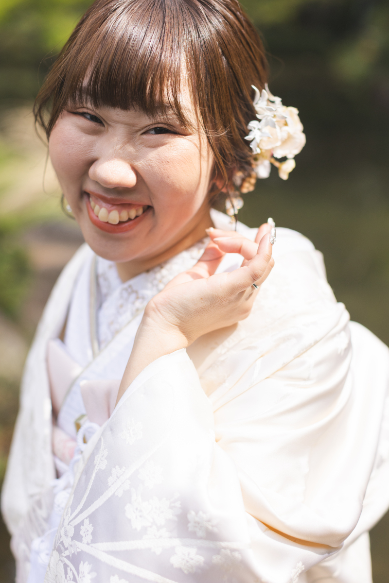 新婦様。可愛すぎます。