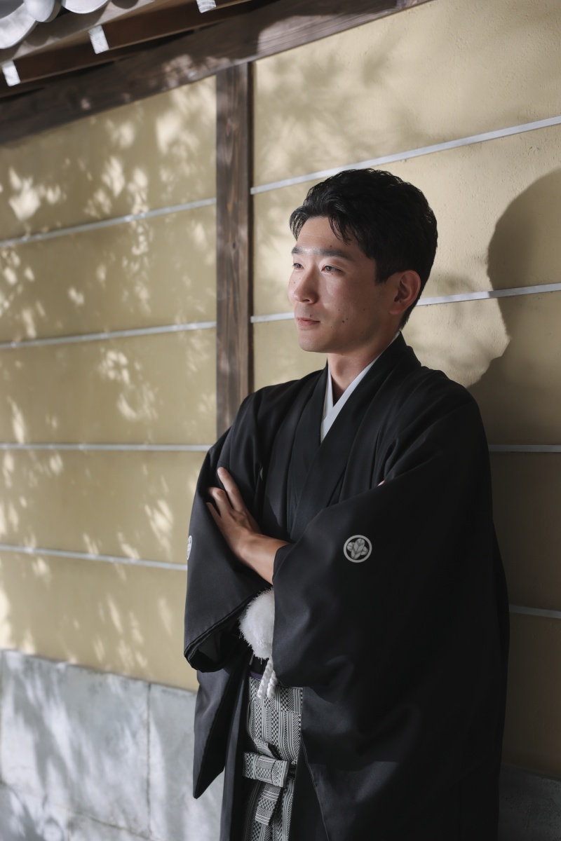 ご新郎様の凛々しい表情が素敵