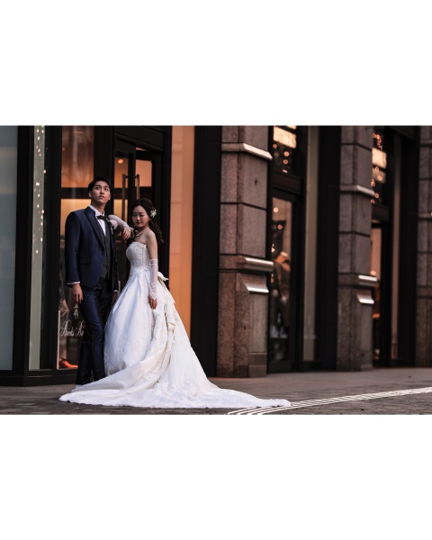 たまにはキメたカットも。