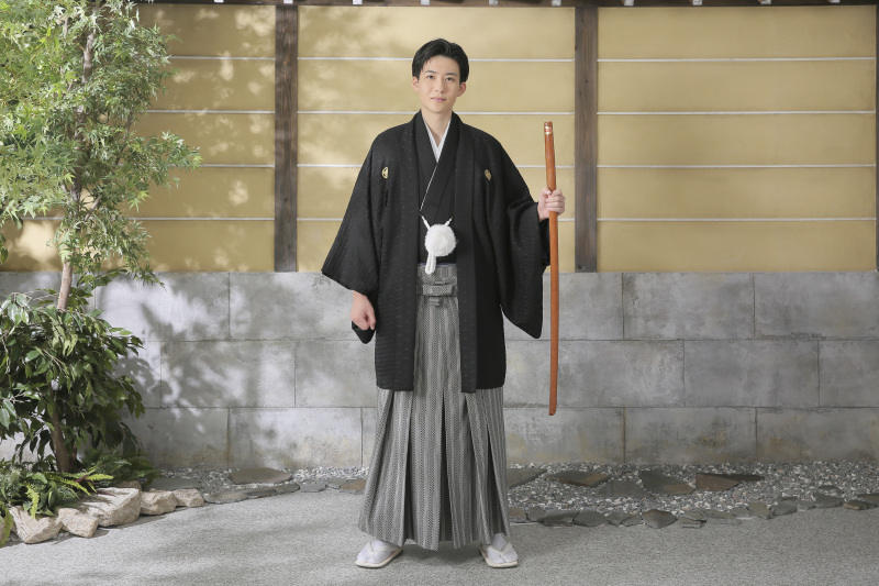 ご新郎様のソロショット。