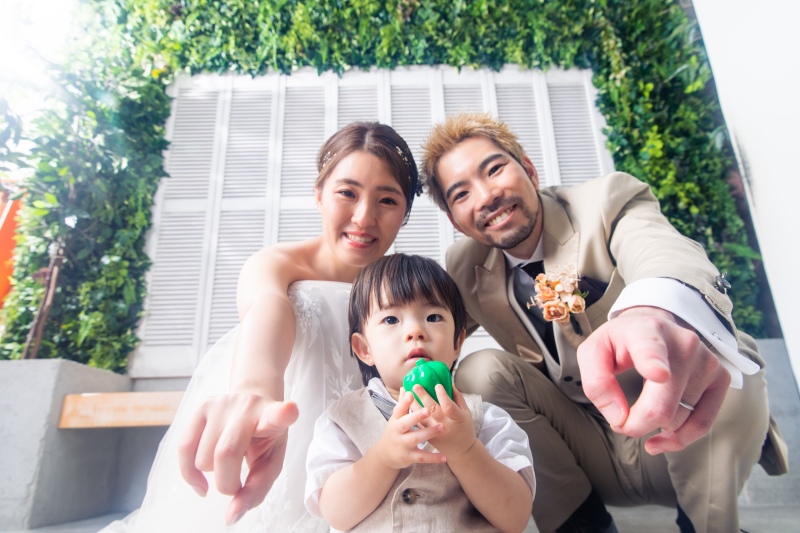 お子様と一緒に