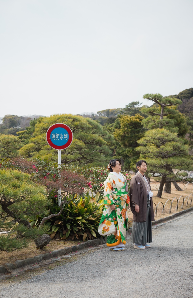お笑いが好きな新婦さん