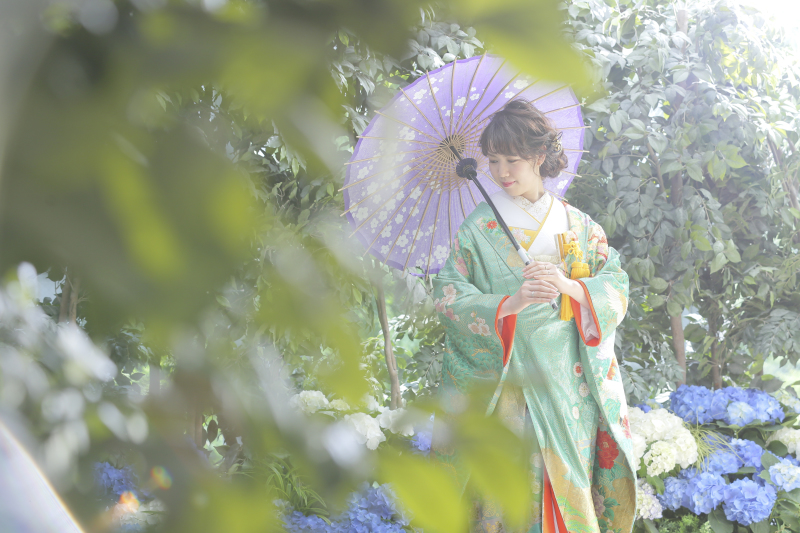 6月限定！紫陽花！