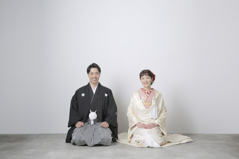 定番の正座ショット