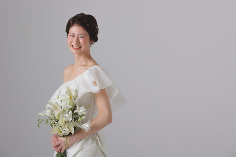 新婦様のソロショット