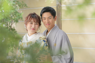 屋内庭園で爽やかに