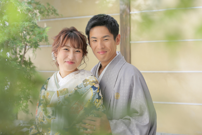 屋内庭園で爽やかに