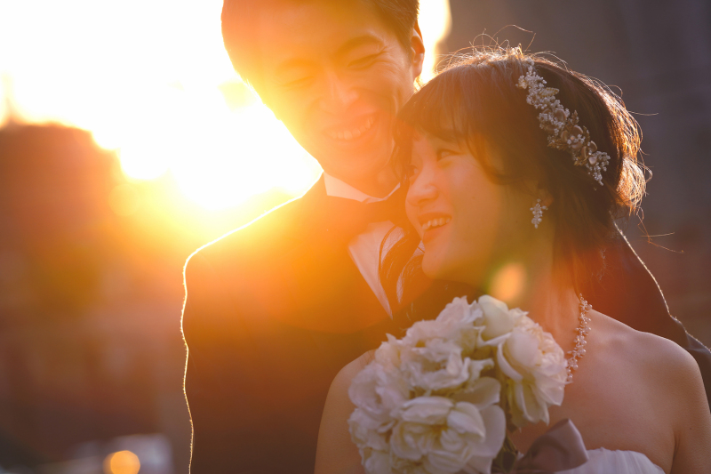 「綺麗な夕焼け」