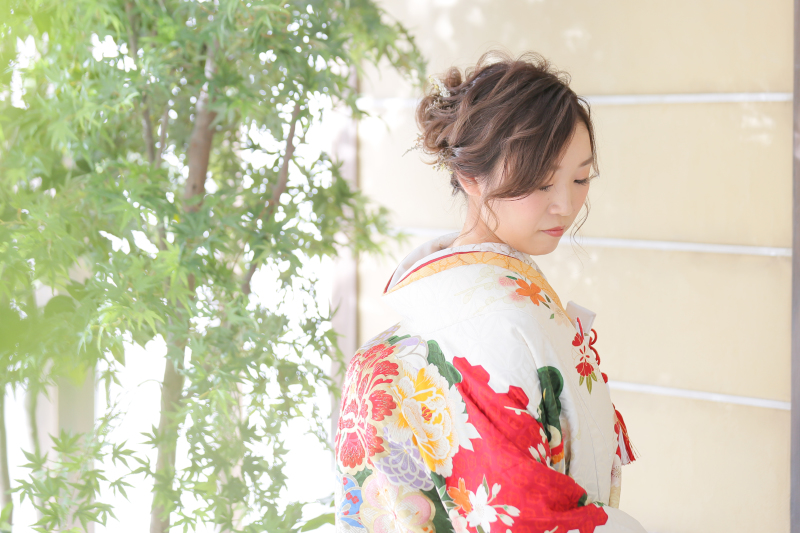 新婦様のソロショット