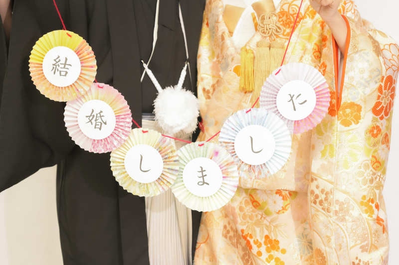 ご持参くださったガーランド