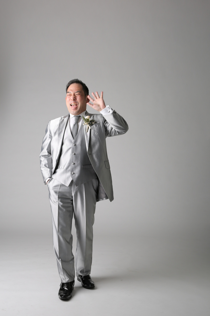 ご新郎様のソロショット
