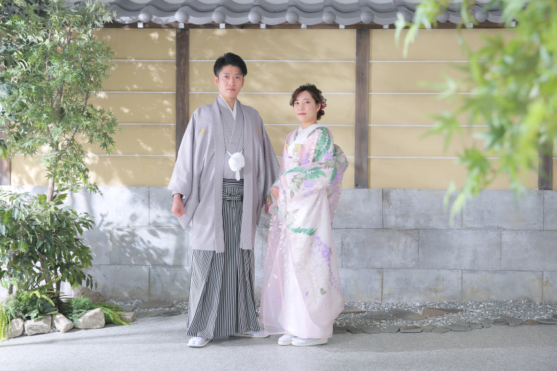 屋内庭園スタジオで