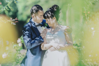 秋の代々木公園で洋装ロケーション♪